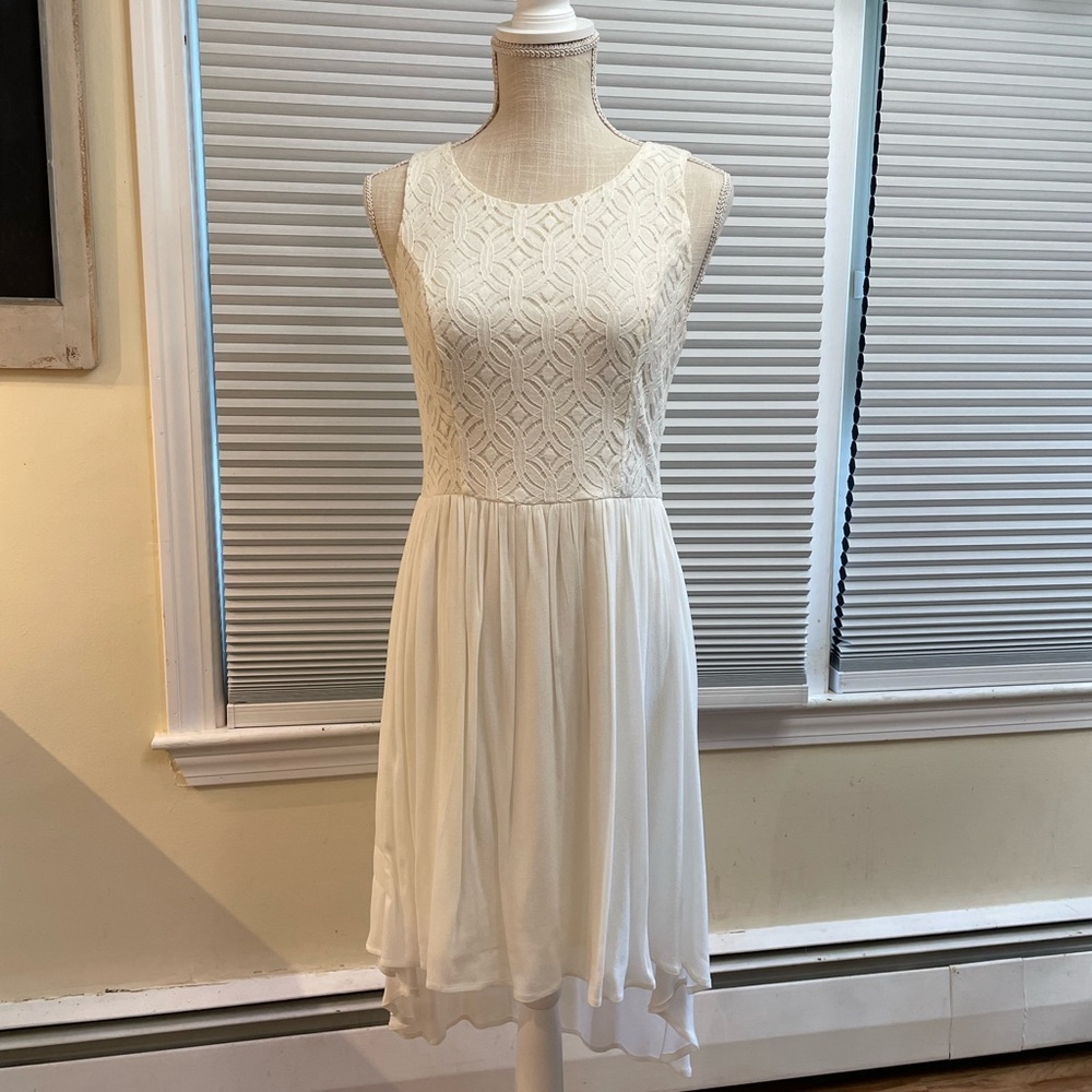 Francesca’s Off-White/Ivory Dress